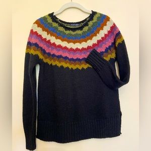 American Eagle Fair Isle style sweater.
